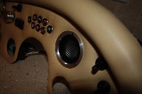 The driver side speaker also gets a speaker grill. The grill also acts as a barrier to keep the speaker inside the ali pot.<br />

