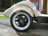 From the side