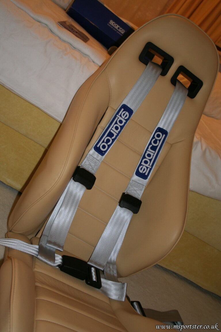 Strapped in